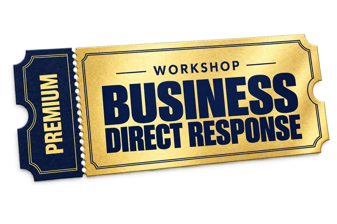 Biglietto Premium oro del workshop Business Direct Response
