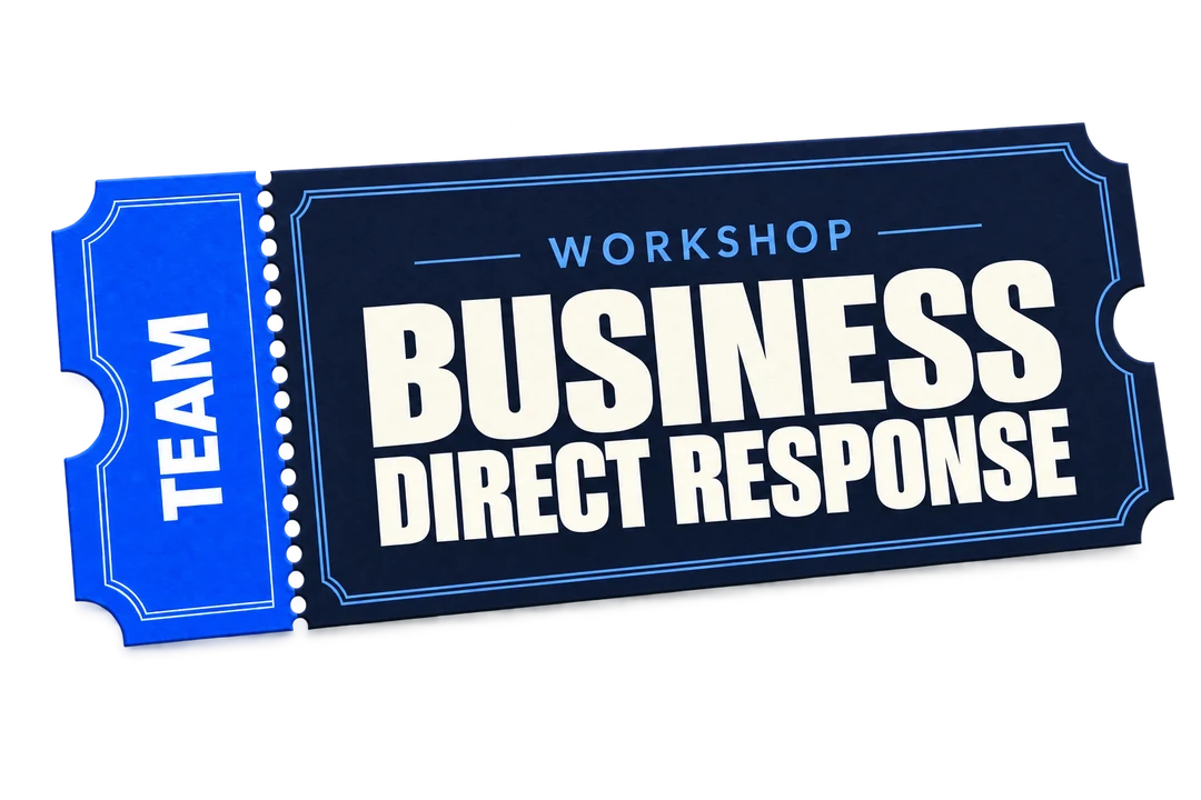 Biglietto Team del workshop Business Direct Response